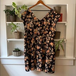 Floral cocktail dress